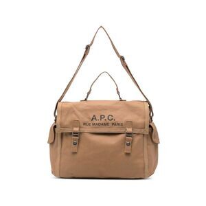 A.P.C. Brown Messenger Bags Men
